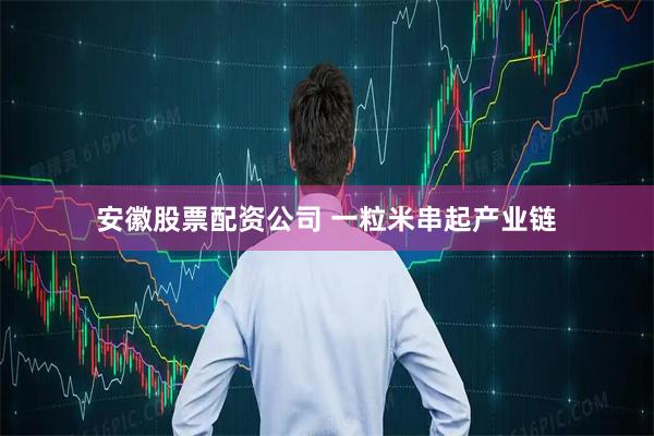 安徽股票配资公司 一粒米串起产业链